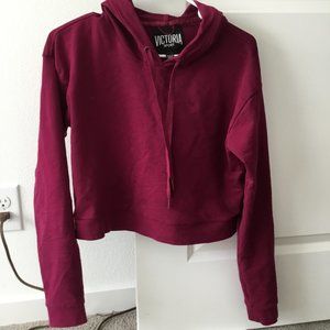 Victoria Secret crop hoodie